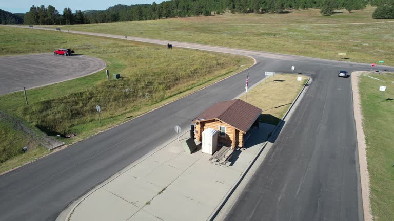 Portable Restroom Setup and Delivery